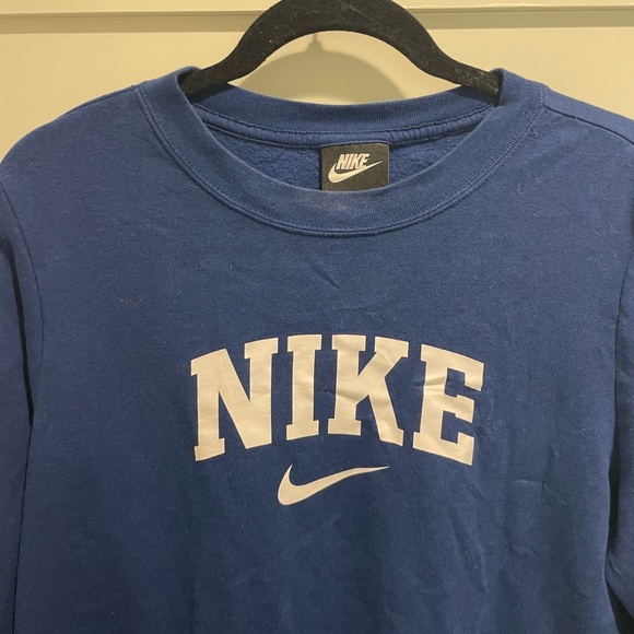Nike Crewneck Women’s Blue Sweatshirt - Picture 2 of 7